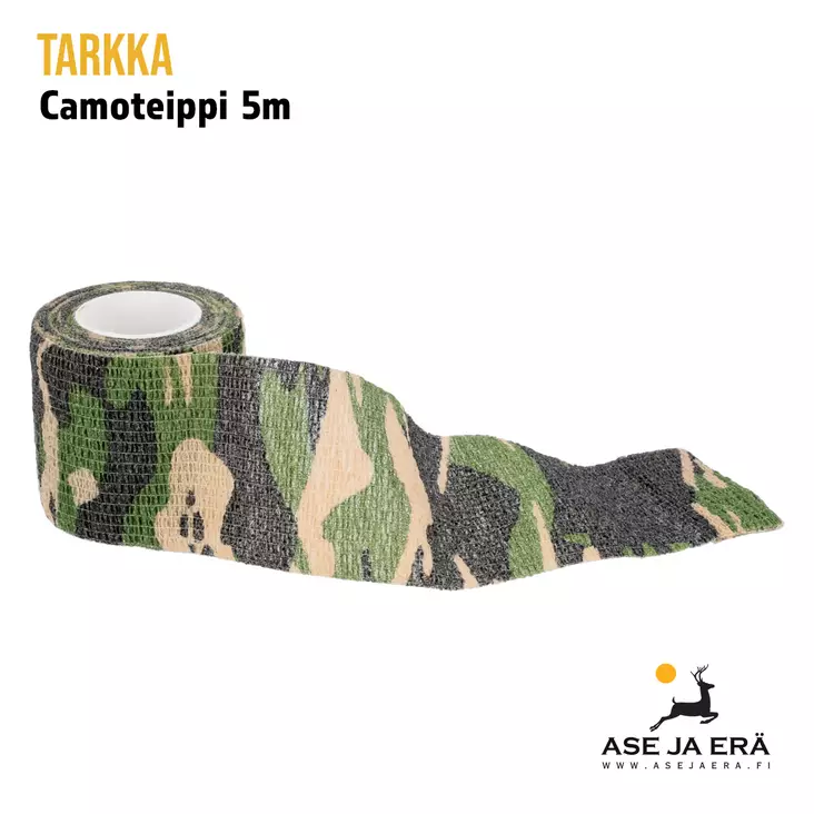 Tarkka Camoteippi 5m/rulla - Yleiskuva - Naamiointitarvikkeet - 6410364008156 - 2