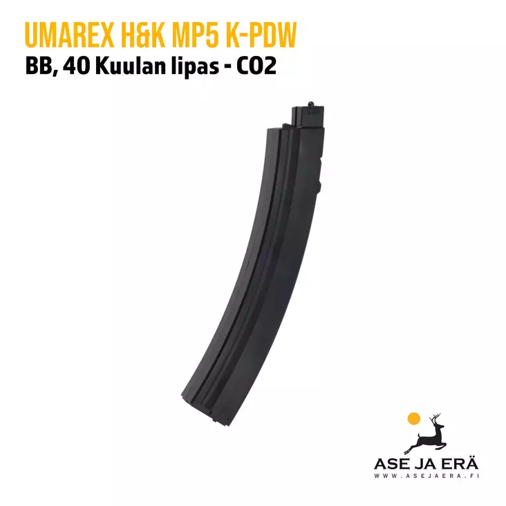 Umarex H&K MP5 CO2 K-PDW Steel BB lipas - Umarex lippaat ja rullat - 4000844452016 - 2