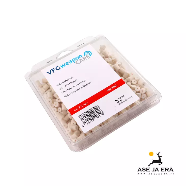 VFG- Puhdistustulppa 7,5 mm 500 kpl/ras - Puhdistustulpat ja asesillat - 4260419146416 - 1