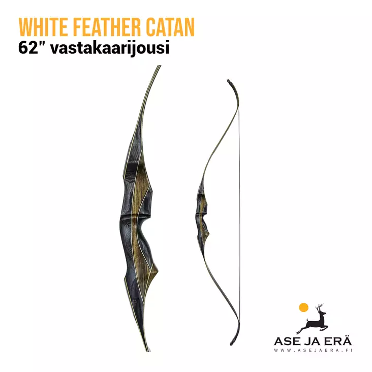 White Feather Catan 62" vastakaarijousi - Vastakaarijouset - 8720054607056 - 1