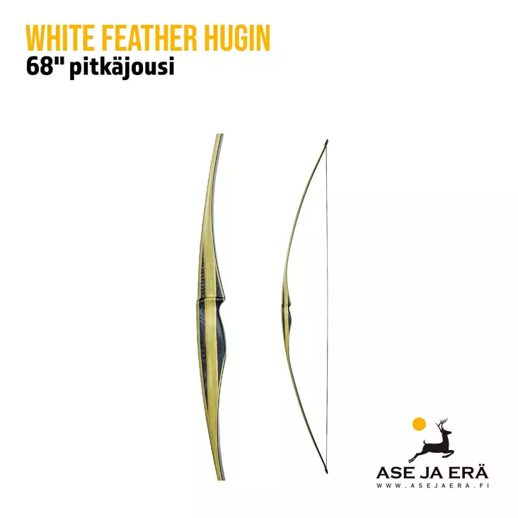 White Feather Hugin 68" pitkäjousi - Pitkäjouset - 8720054606196 - 1