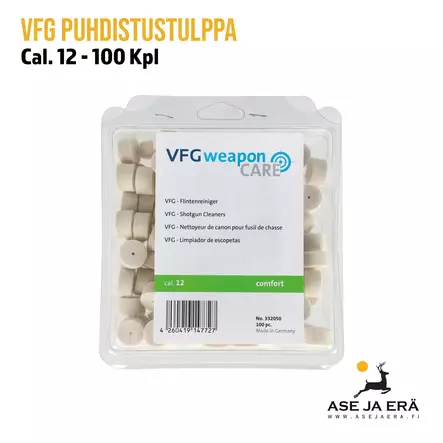 VFG 772 12 puhdistustulppa 100/ras 375705 - Yleiskuva - Puhdistustulpat ja asesillat - 4260419147727 - 1