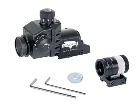 Anschutz Etut=C3=A4ht=C3=A4in setti - Pulttilukkoiset pienoiskiväärit - A014057 - 2