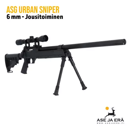 ASG Urban Sniper jousitoiminen airsoftkivääri - Kiväärit - 5707843042147 - 2