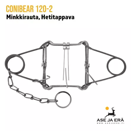 Conibear 120-2 hetitappava pyyntirauta minkille Aito ja alkuperäinen Made in USA - Metsästys - 12-12-6430055029147 - 2