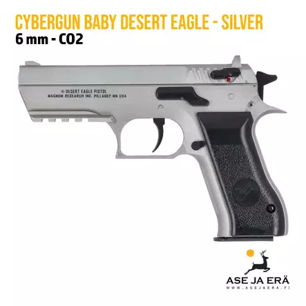 Cybergun Baby Desert Eagle CO2 airsoft pistooli, rosteri - Pistoolit ja -revolverit - 3559969503017 - 1