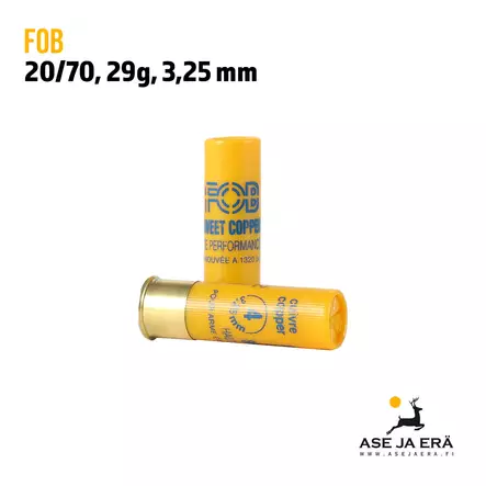 FOB Sweet Copper 20/70 29 g haulikonpatruuna - Lyijyttömät patruunat - 3268790011997 - 2