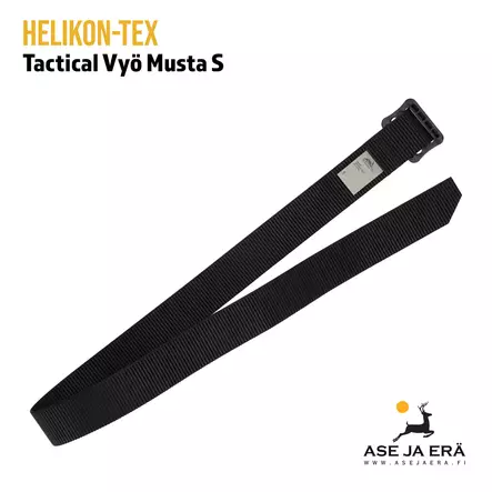 Helikon Tex Tactical Vyö Musta S - Vyö solki avoinna - Muut asusteet - 5902688004057 - 2