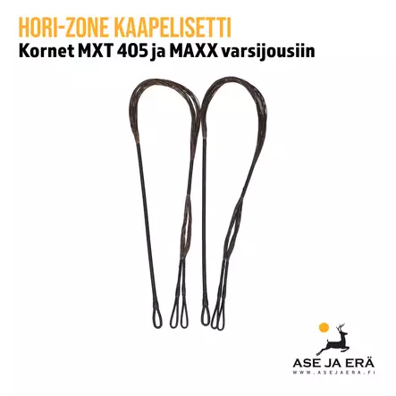 Hori-Zone kaapelisetti Kornet MXT-405, Kornet Maxx varsijousiin Replacement cable set - Jousiammunta - 12-12-8717974984947 - 2