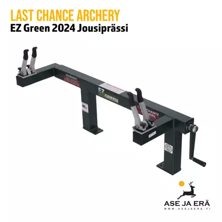 Last Chance Archery EZ Green jousiprässi - Jousen säätö ja huolto - 8720054631327 - 2