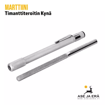 Marttiini Timanttiteroitin Kynä, teroitinpuikko irrallaan - Teroittimet - 6416885847007 - 2