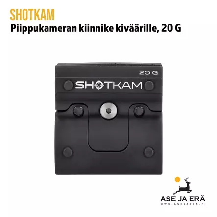 ShotKam-piippukiinnike 20 G kiväärille 18-21,5 mm piipuille - Sivukuva - Muut optiikkatarvikkeet - 867217000427 - 2