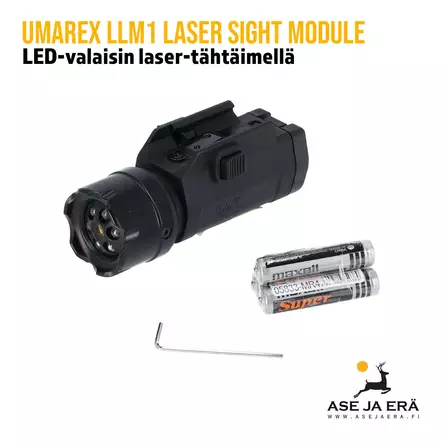Umarex LLM1 valaisin lasertähtäimellä 6LED - Punapiste- ja lasertähtäimet - 4000844584267 - 2
