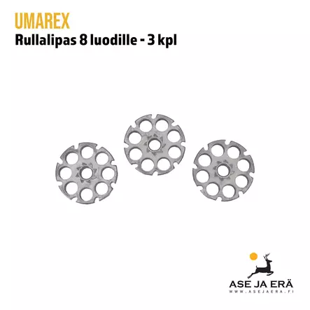 Umarex Rullalipas 8 luodille 3 kpl - Umarex lippaat ja rullat - 4000844317117 - 5