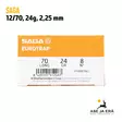 12/70 Saga EuroTrap 8 24g 2,25mm haulikonpatruuna - Haulikon ratapatruunat - 8435101612067 - 4