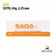 12/70 Saga EuroTrap 8 24g 2,25mm haulikonpatruuna - Haulikon ratapatruunat - 8435101612067 - 7