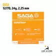 12/70 Saga EuroTrap 8 24g 2,25mm haulikonpatruuna - Haulikon ratapatruunat - 8435101612067 - 5