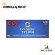 17HMR CCI 16 gr TNT HP Green lyijytön pienoiskivääripatruuna - 17HMR patruunat - 076683009517 - 13