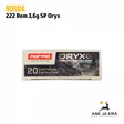 222 Rem Norma Oryx 3,6g kivääripatruuna 20kpl - 222 kaliiperi - 7393923157047 - 6