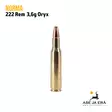 222 Rem Norma Oryx 3,6g kivääripatruuna 20kpl - 222 kaliiperi - 7393923157047 - 9