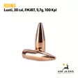 30 cal Norma 150 gr FMJ BT luoti 100 kpl - .30 luodit - 7393923676517 - 3