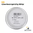 4,50mm H&N Match Light 500 kpl ilmakiväärin luoti 500 Kpl - Rasian pohja - 4,5 mm ilmakivääriluodit - 4047058019307 - 9