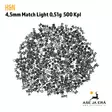 4,50mm H&N Match Light 500 kpl ilmakiväärin luoti 500 Kpl - Lajitelma luoteja - 4,5 mm ilmakivääriluodit - 4047058019307 - 7