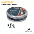 4,5mm H&N Spitzkugel 0,56g 500kpl rasia ja luodit - 4,5 mm ilmakivääriluodit - 4047058018317 - 4