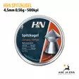 4,5mm H&N Spitzkugel 0,56g 500kpl rasia kansi - 4,5 mm ilmakivääriluodit - 4047058018317 - 1
