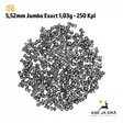 5,52mm JSB Jumbo Exact 1,03g 250kpl - Lajitelma luoteja - 5,5 mm luodit - 8594180450547 - 7