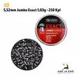 5,52mm JSB Jumbo Exact 1,03g 250kpl - Rasia avoinna - 5,5 mm luodit - 8594180450547 - 6