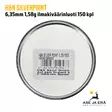 H&N Silverpoint 6,35mm 1,58g ilmakiväärinluoti 150 kpl - rasian pohja EAN - 6,35 mm luodit - 4047058019567 - 5
