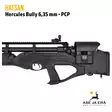 Hatsan Hercules Bully 6,35 mm PCP ilmakivääri - yksityiskohta kahvasta ja perästä - 6,35 mm PCP paineilmakiväärit - 067827 - 6
