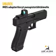 Umarex MOS adapterilevyt punapistetähtäimelle - punapistetähtäin kiinnitetty pistooliin adapterilevyn avulla - Punapiste- ja lasertähtäimet - 4000844812827 - 6