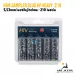 H&N Slug HP Heavy 5,53mm ilma-aseluotien testipakkaus - myyntipakkaus - 5,5 mm luodit - 4047058022437 - 2