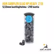 H&N Slug HP Heavy 5,53mm ilma-aseluotien testipakkaus - 34 gr pakkaus - 5,5 mm luodit - 4047058022437 - 7