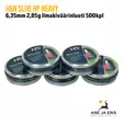 6,35mm H&N Slug HP Heavy 2,85g ilmakiväärinluoti - 6,35 mm luodit - 4047058022727 - 7