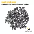 6,35mm H&N Slug HP Heavy 2,85g ilmakiväärinluoti luodit 100 kpl - 6,35 mm luodit - 4047058022727 - 3