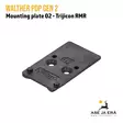 Walther PDP Gen2 Mounting plate 02 Trijicon RMR - Yleiskuva - Punapiste- ja holotähtäinjalustat - 4063132899917 - 1