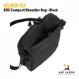 Helikon EDC Compact Shoulder Bag musta Yksityiskohta sivutasku - Reput ja laukut - 5908218750067 - 8