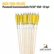 Buck Trail Deluxe puunuoli 11/32" 45# - 12 kpl - sulkaosa - Puunuolet - 6426028971957 - 16
