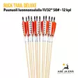 Buck Trail Deluxe puunuoli 11/32" 50# - 12 kpl - sulkaosa - Puunuolet - 6426028971957 - 20