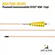 Buck Trail Deluxe puunuoli 11/32" 45# - 1 kpl - nuolen osat - Puunuolet - 6426028971957 - 17