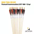 Buck Trail Deluxe puunuoli 5/16" 40# - 12 kpl - sulkaosa - Puunuolet - 6426028971957 - 12