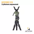 NITEforce G10 TriPodi ampumatuki tukipää - Tripod- ja Bipod-ampumatuet - 6430061581387 - 3