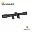 ASG Kiikaritähtäin 4x32 ja weaveri jalusta - Kiikaritähtäimet - 5707843049917 - 6