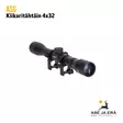 ASG Kiikaritähtäin 4x32 ja weaveri jalusta - Kiikaritähtäimet - 5707843049917 - 3