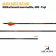 Black Eagle Outlaw hiilikuitunuoli muovisulilla 400 1kpl - nuolen osat - Hiilikuitunuolet - 811998023137 - 15