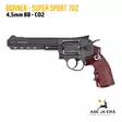 Borner Super Sport 702 4,5mm BB C02 ilmapistooli 6" piipulla - BB kuula ilmapistoolit - 4710372211657 - 1