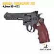 Borner Super Sport 702 4,5mm BB C02 ilmapistooli 6" piipulla - BB kuula ilmapistoolit - 4710372211657 - 9